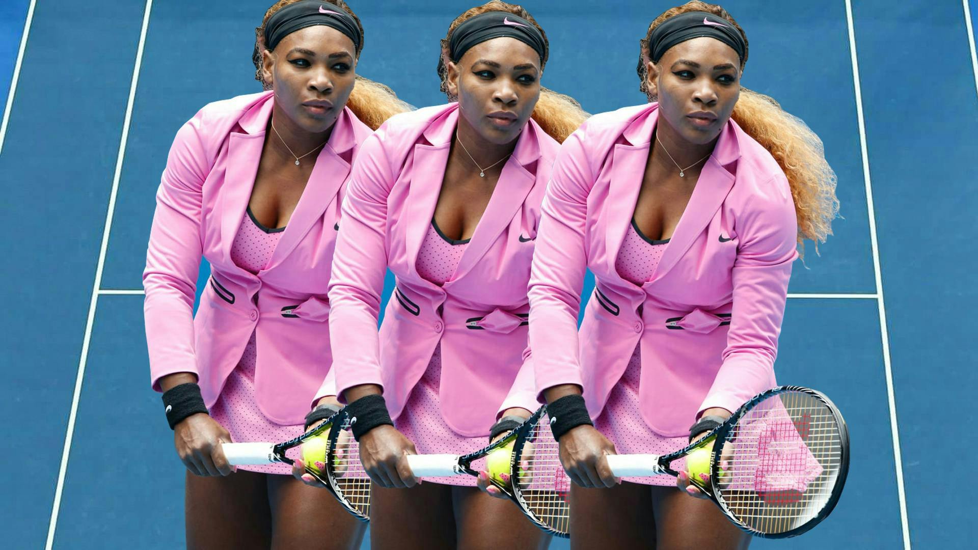 person human tennis racket racket tennis sport sports clothing apparel
