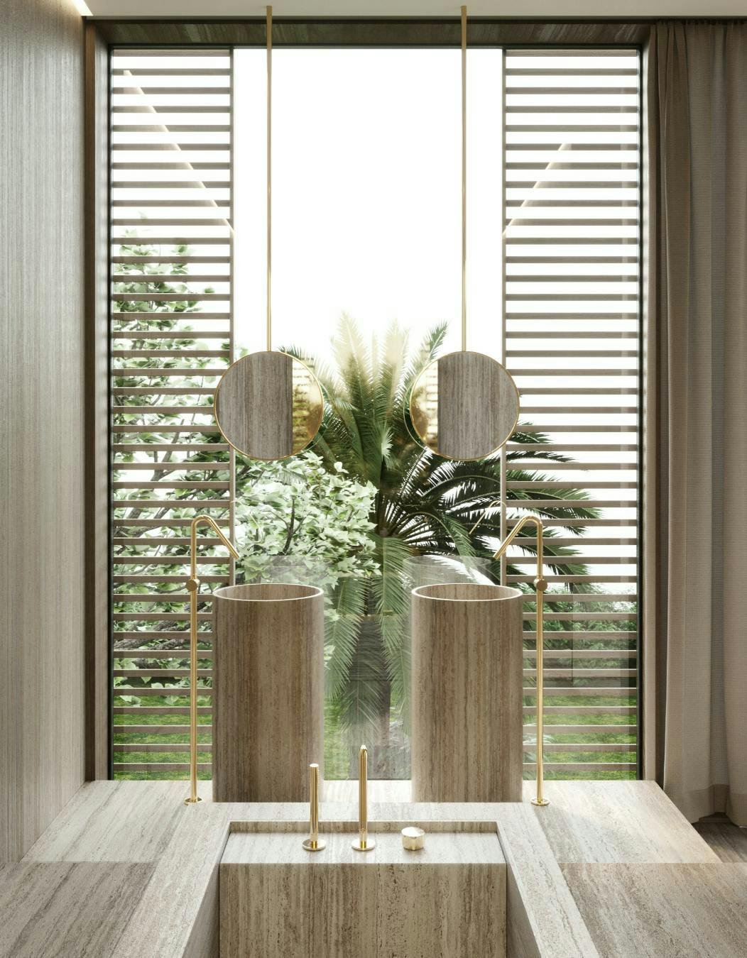 interior design indoors home decor window lamp