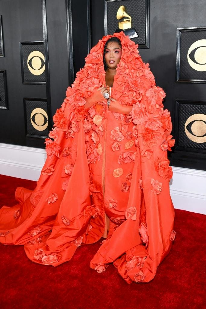 Lizzo at Grammy Awards, 2023