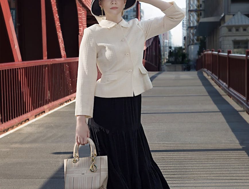blouse clothing accessories bag handbag skirt lady purse high heel coat